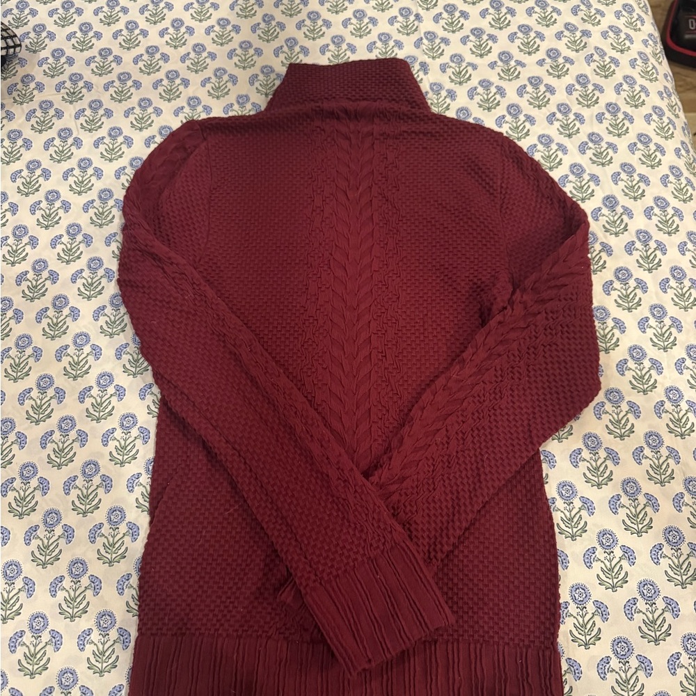 Women's Burgundy Sweater